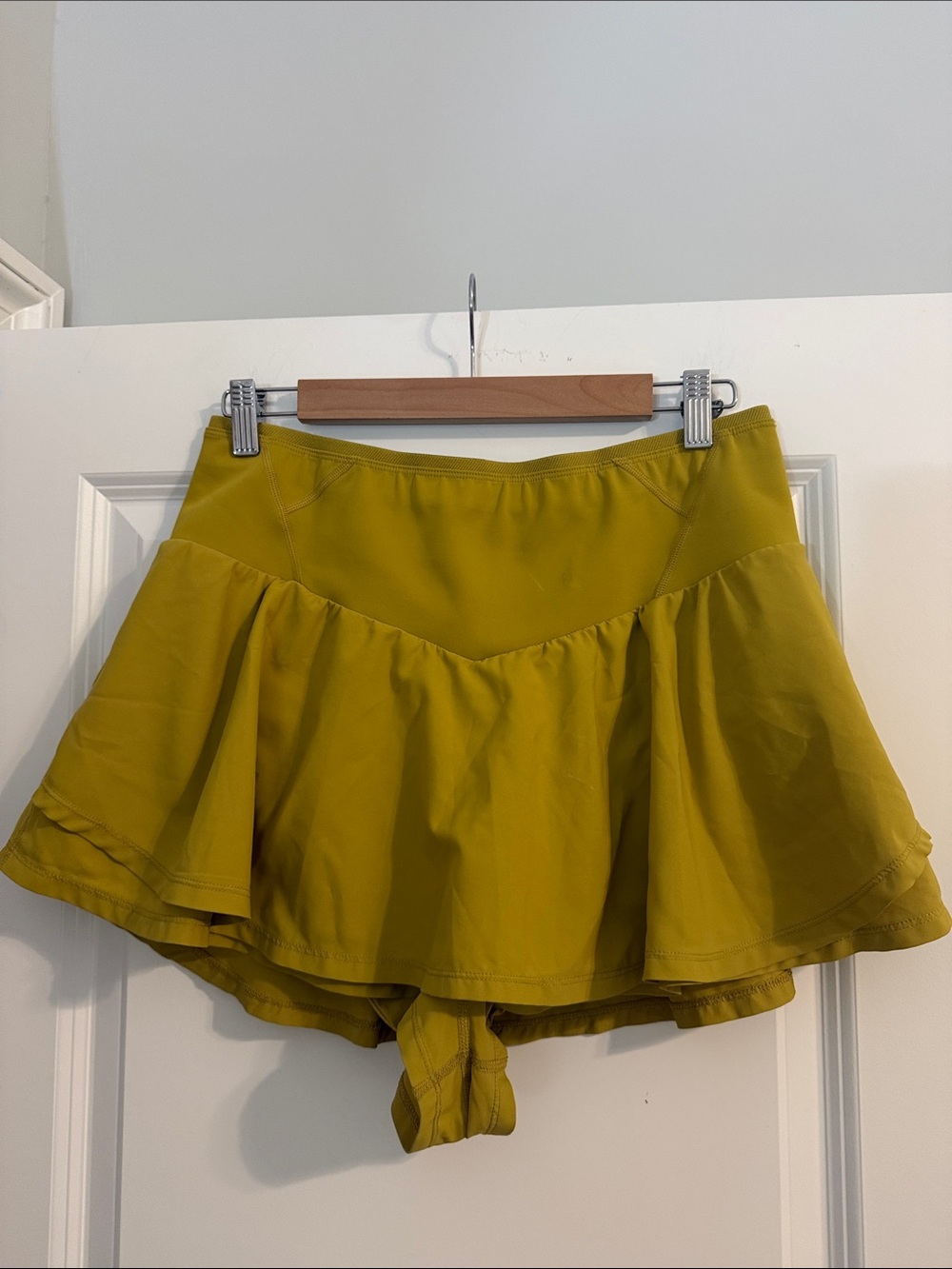 FP movement skort in Chartreuse